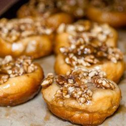 Nut rolls (also called sticky buns) at Kohnen’s Country Bakery, Tehachapi, CA