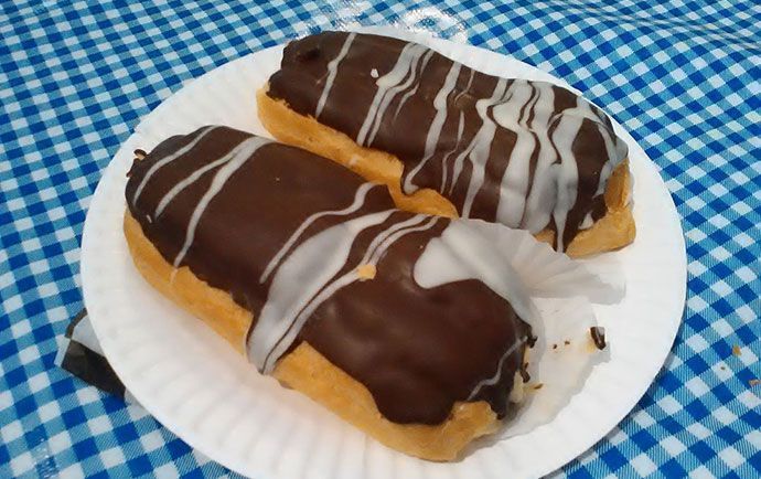 Custard-Filled Eclair